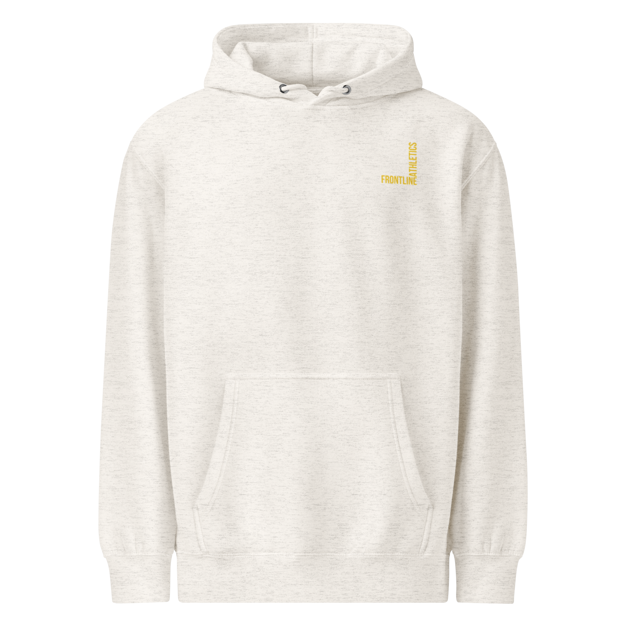 The Essential Hoodie - Oatmeal Front