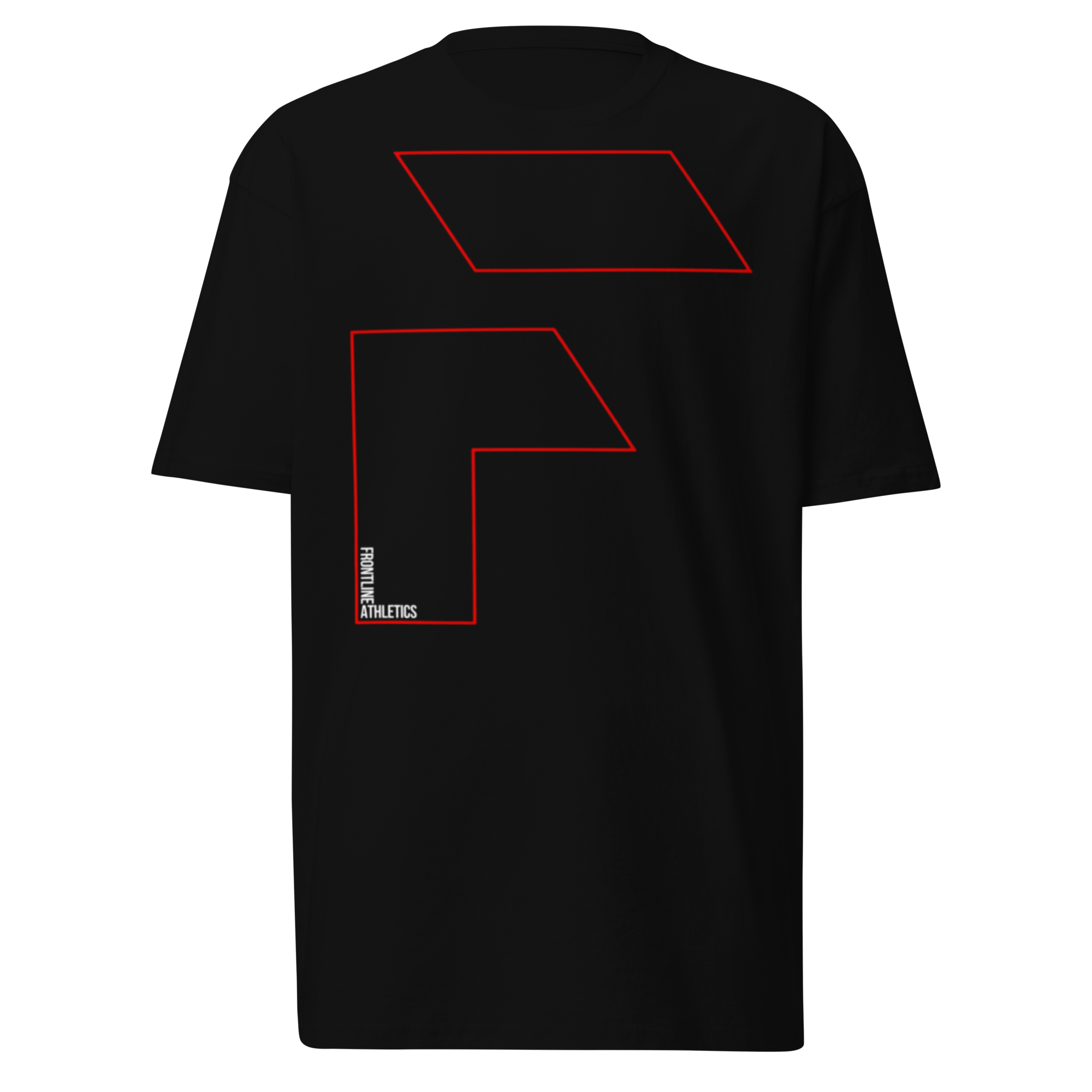 The Stealth Heavyweight - Red Outline