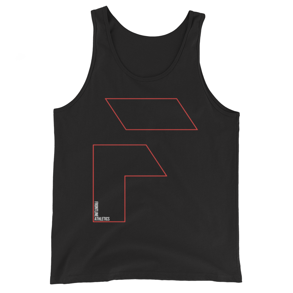 The Stealth Tank - Red Outline